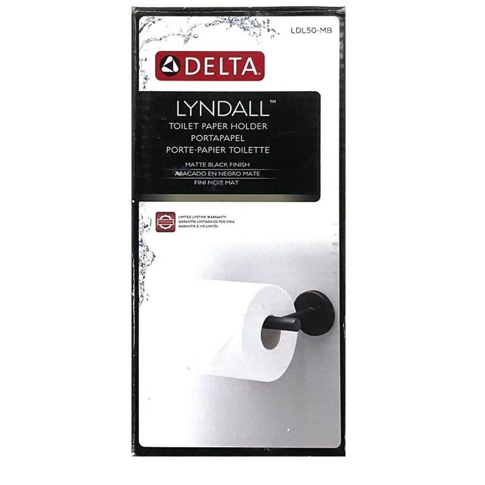 New Lyndall Wall Mount Single Post Toilet Paper Holder